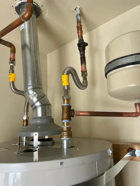 Water heater installation and plumbing repair in Northwood Center